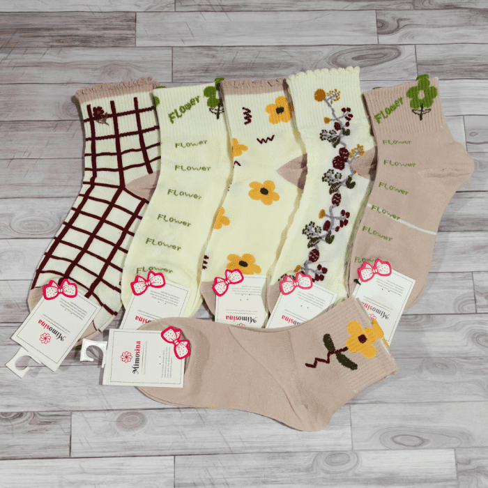 MEDIAS 3/4 FLOWERS