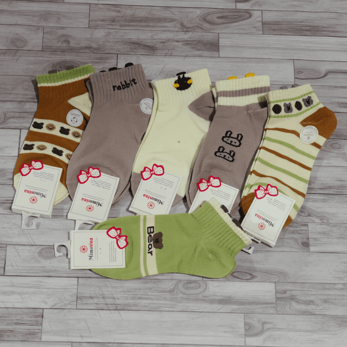 SOQUETE BEAR & RABBIT