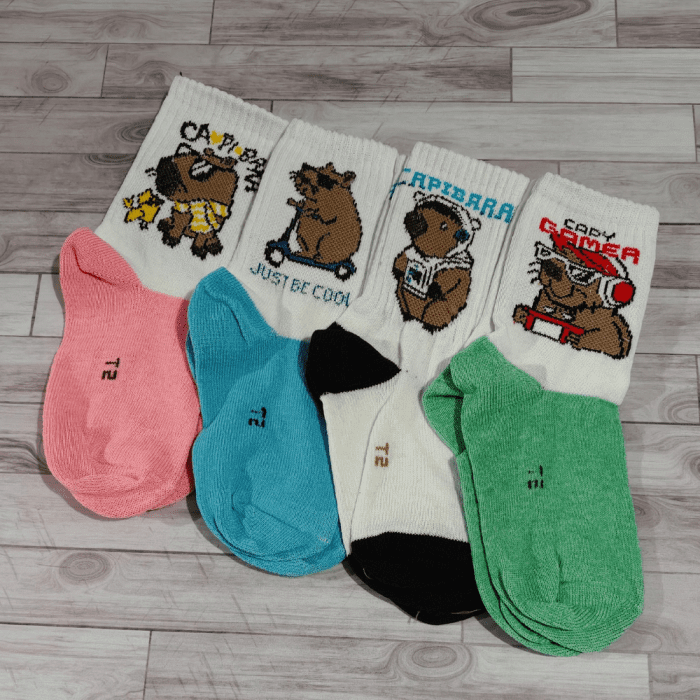 MEDIAS 3/4 CAPIBARA