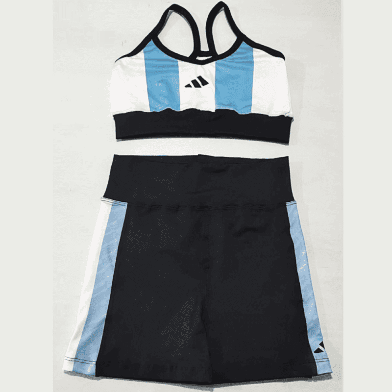CONJUNTO TOP + SHORT ARGENTINA