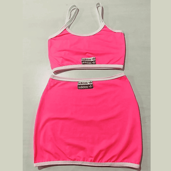 CONJUNTO TOP + POLLERA