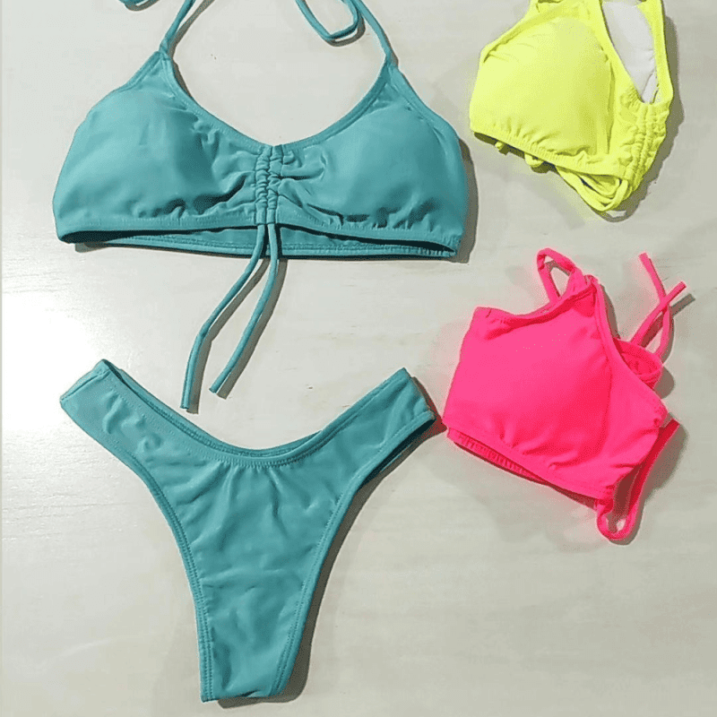 BIKINIS TOPS CON FRUNCE