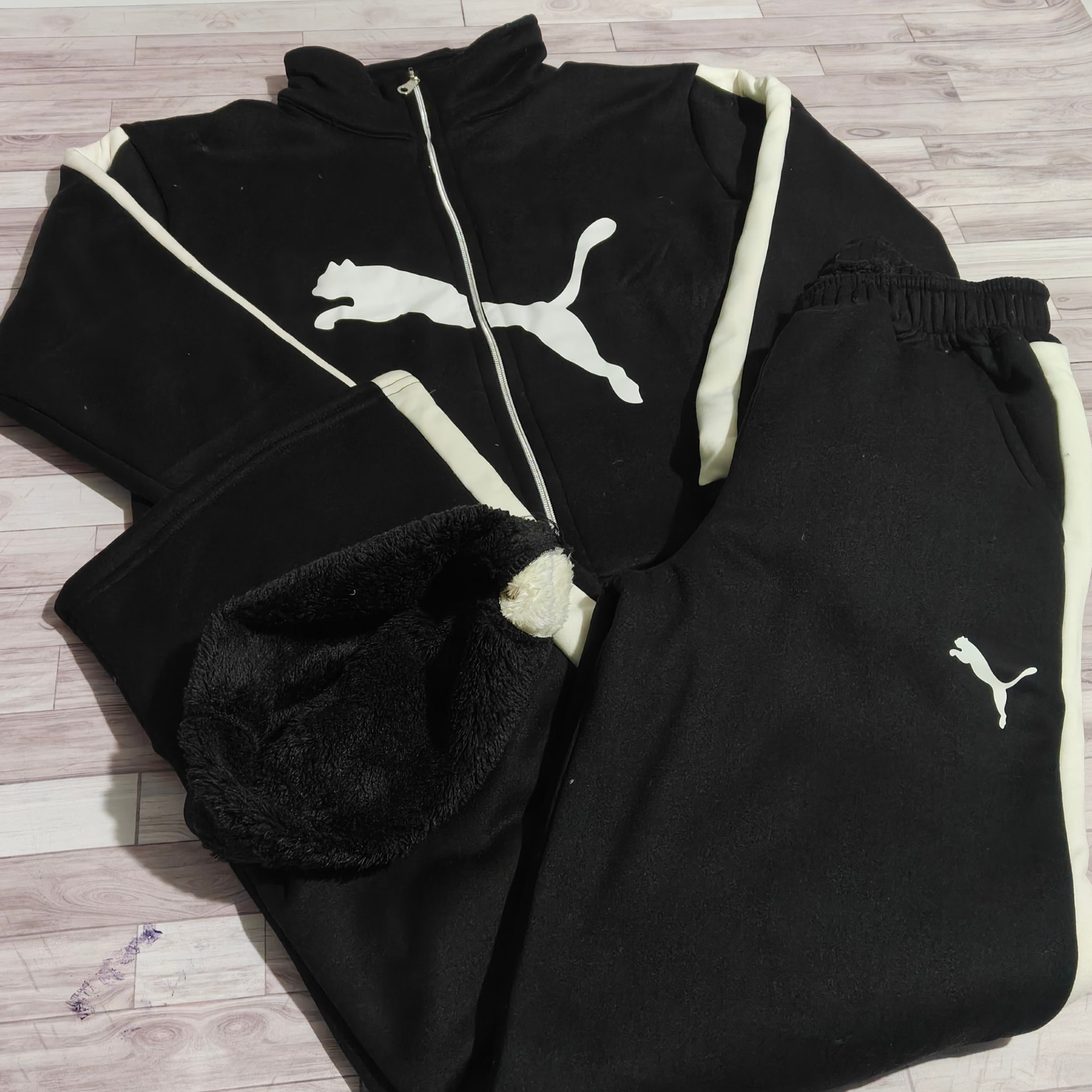 CONJUNTO CON PIEL